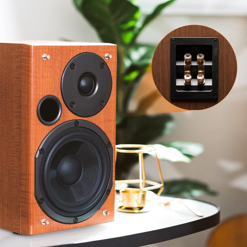 MECCANIXITY 2.68 Inch Speaker Box Terminal Cup, 2-Way Subwoofer Plug