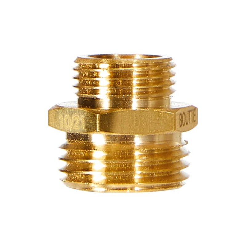 Boutt 2111662 Brass Reducing Nipple Male 15 x 21-12 x