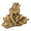 Brass Monkey Statue Chinese Zodiac Handmade Home Decor Collectibles Figurine