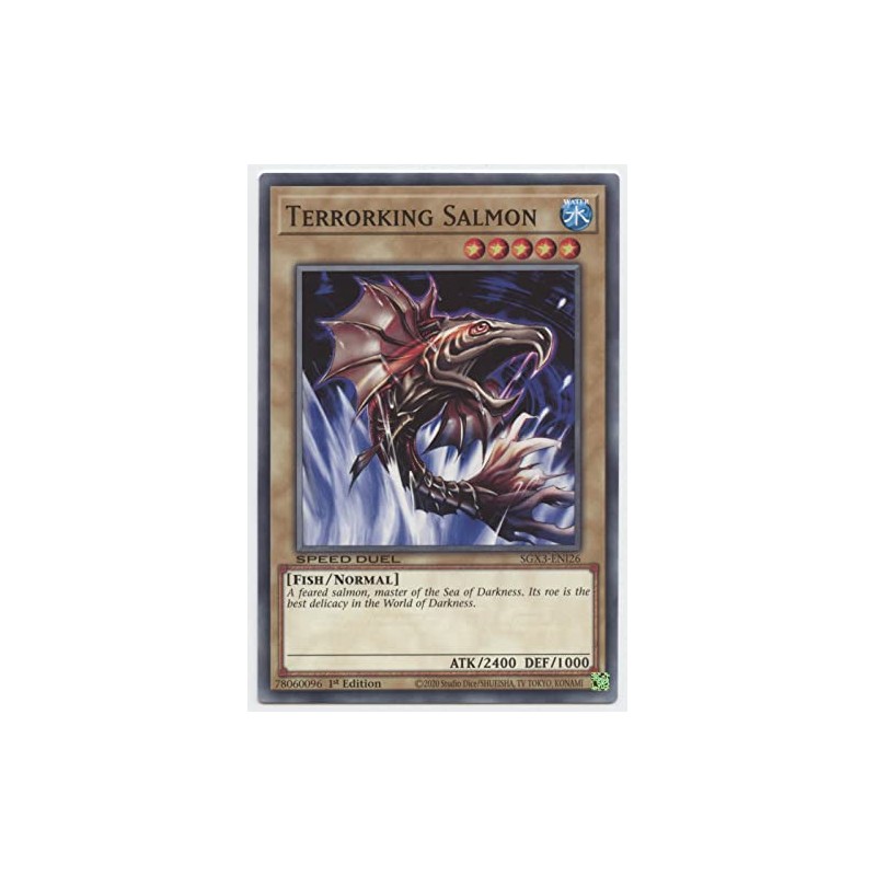 Terrorking Salmon - SGX3-ENI26 - Common - 1st Edition