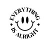 Aurabeam Vinyl Wall Art Decal - Everything Is Alright -