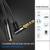 3.5mm Male to Female Extension Stereo Audio Cable 20ft, Audio