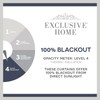 Exclusive Home Burke 100% Blackout Grommet Top Curtain Panel Pair,