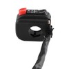 Keenso Handlebar Control Switch Handlebar Mount ON/OFF Control Switch Motorcycle