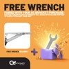 Quick Parts Delivery AC160 Window AC Support Bracket , Strong