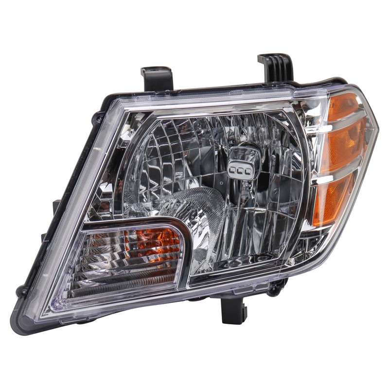 TRQ Left Headlight Assembly Drivers Side Compatible with 09-21 Nissan