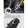 GORIX Flat Pedal Toe Clip Set with Strap, Bicycle Pedal,