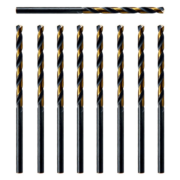 MAXTOOL 1/16" 18PCs Identical Jobber Length Drill Bits HSS M2