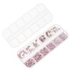 Healvian Flatback Nail Irregular Shaped Multi-Style Decorative Diamonds for Manicure