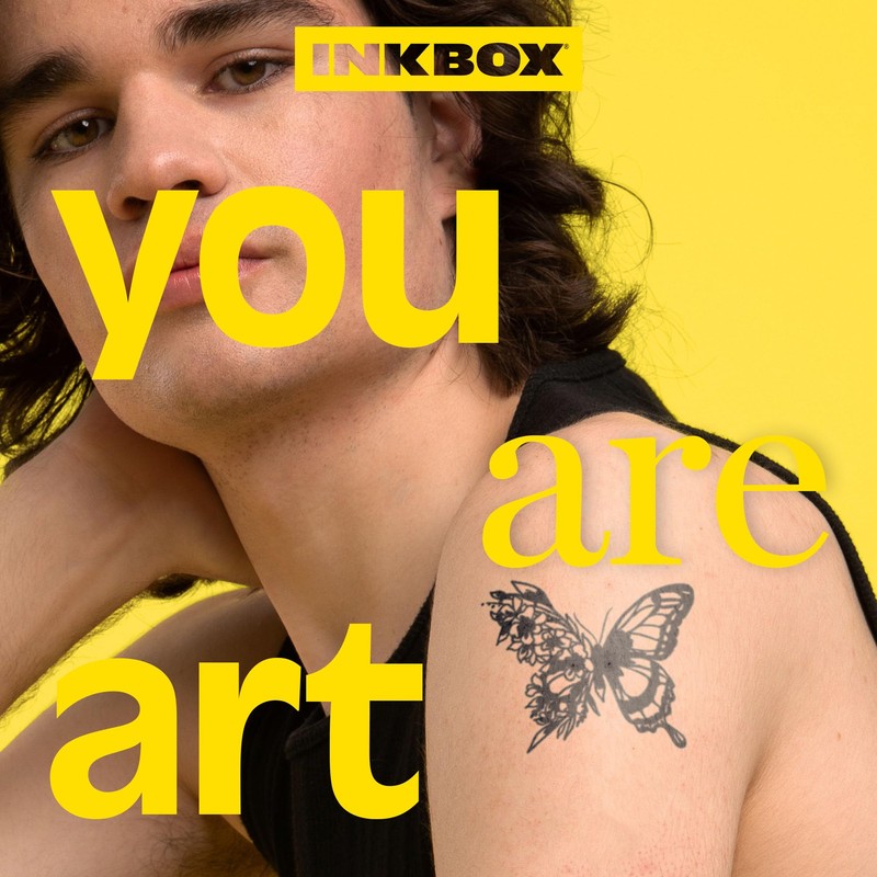 Inkbox Temporary Tattoos, Semi-Permanent Tattoo, One Premium Easy Long Lasting,