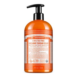 Dr Bronner's 4-In-1 Organic Sugar Soap - Tea Tree, 710ml