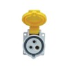 Faithfull FPPPANSOC16 Panel Socket 16 A 110 V IP44