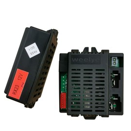 weelye RX23 (RX18) 12V 2.4G Bluetooth Remote Control and Receiver for Kids Ride On Toys, 12V Control Box Motherboard Accessories for Kids Powered Wheel Circuit Board Replacement Parts