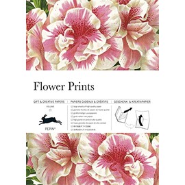 Flower Prints: Gift & Creative Paper Book Vol.77 (Multilingual Edition) (English, Spanish, French, Italian, German, Japanese and Chinese Edition)