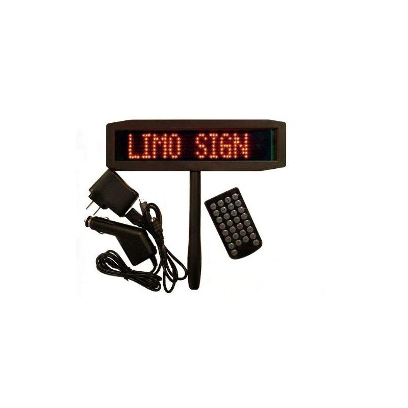 LED Programmable Holding sign with Battery Operation