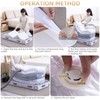 TAILI Under Bed Jumbo Vacuum Seal Storage Bags for Comforters