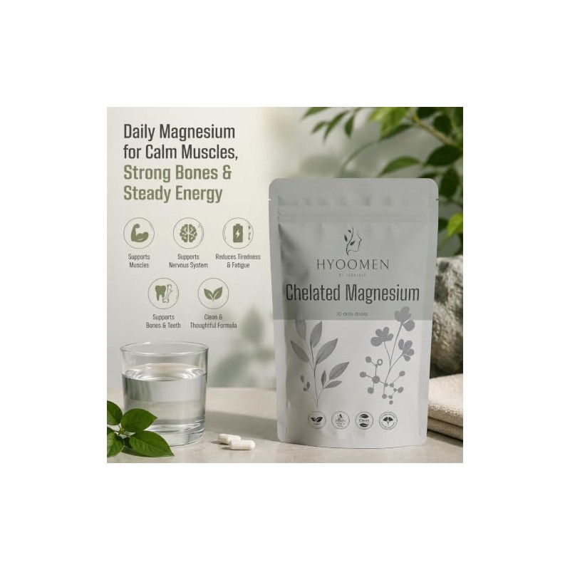 Chelated Magnesium Glycinate 1000 mg Single Source