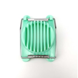 Spam Slicer, Luncheon Meat Slicer, Multipurpose Stainless Steel Wire Slicer, Egg Fruit Banana Soft Cheese Slicer (Light green)