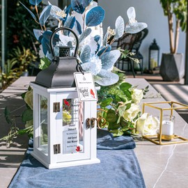 HN HAIINAA Memorial Lantern - Bereavement Sympathy Gifts for Loss of Loved One Memorial Remembrance Gifts for Loss of Mother Father