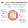QR Code Stickers (3 Pack)– Link to Any Page: Review