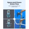 POOLHACKER Pool Filter Part Kit Set (Plunger Valve, Split Hose
