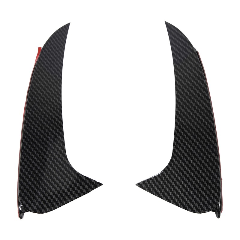 2 Pcs Rear Bumper Spoiler Air Vent Cover Lower Air