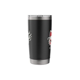 Kitsune Samurai Fox Nine-Tailed Mask Art Anime Stainless Steel Insulated Tumbler
