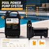 TOPWAY 1/2HP 1560GPH Portable Cast Iron High Pressure Utility Transfer