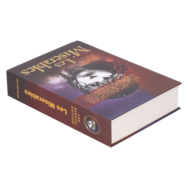 Safe Box Simulation Book Saving Box with Key for Cash
