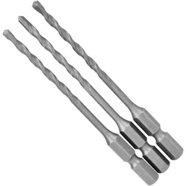 E-Value 充電ドライバービット モルタル・ブロック用 3.4mm 3本組