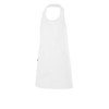 Velilla Adult Apron Short Dungarees and Buttons Unisex Adult White
