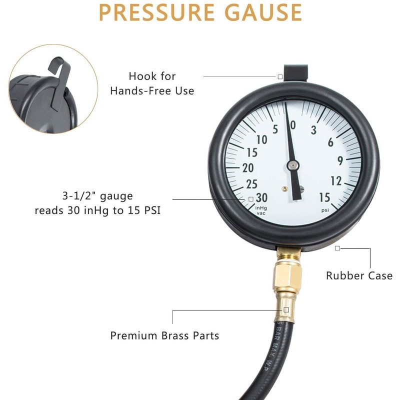for GM GM 6.6L Duramax Diesel Fuel Pressure System Vacuum