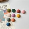 Qualsen 16pcs Cute Colorful Fridge Magnets – Strong Matte Macaron