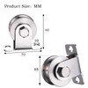 KCNOFNC 48 mm pulley steel cable, cable pulley with 2