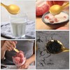 5 PCS Short Handle Spoons Gold Mini Scoops Stainless Spoons