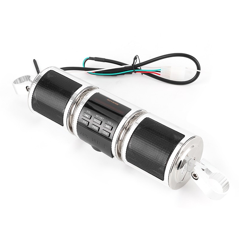 Wireless Motorcycle Stereo Speaker Waterproof MP3 Music Player Audio System