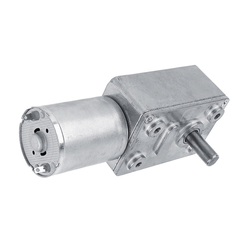Reversible High Torque Worm Geared Motor DC 12V Reduction Motor(5RPM)