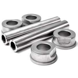 HD Switch OEM Upgrade Stainless Steel Front Wheel Bushings & Spanners for Husqvarna RZ5424 Z142 Z242 Z246 Z248 (Fits 11" Wheels Only) Mowers Bearing Sleeve