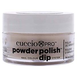 Cuccio Colour Powder Nail Polish - Lacquer For Manicure And Pedicure - Highly Pigmented Powder That Is Finely Milled - Durable Finish, Flawless Rich Color - Easy To Apply - Iridescent Cream - 0.5 Oz, (I0097899)