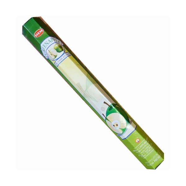 AROMA Stick Incense / Incense / Hexagonal Incense: Green Apple (HEM Company)