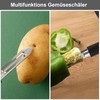 Peeler, 2 Pieces Multifunctional Vegetable Peeler, Potato Peeler, Peeler, Asparagus
