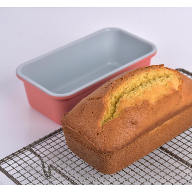 Monfish 2pcs Bread Loaf Pans for Home Baking, Carbon Steel
