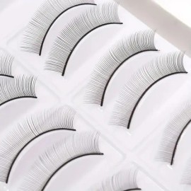 Pestañas Práctica Extensiones Maquillaje Lashista 10 Pares                                                                                            