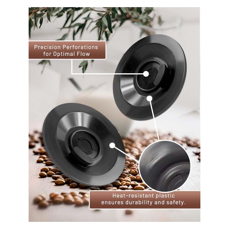 YLAOSIOA Espresso Backflush Cleaning Disc Set for Breville/Sage Espresso Machines