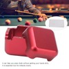 Aluminum Alloy Billiard Cue Tip Chalk Holder Pool Table Stick