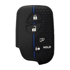 Key Fob Case for Lexus IS250: 4 Buttons Key Fob Cover Fit for Lexus ES 350 GS 460 350 450h GX 460 is 350 250 F 350C 250C LS 600h-L 460 460L RX 450h HS 250h LX 570 2005-2019