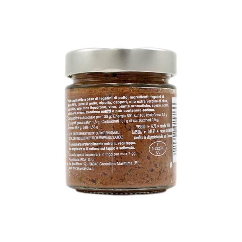Toscana In Tavola - Antico Crostino Toscano artigianale 210gr