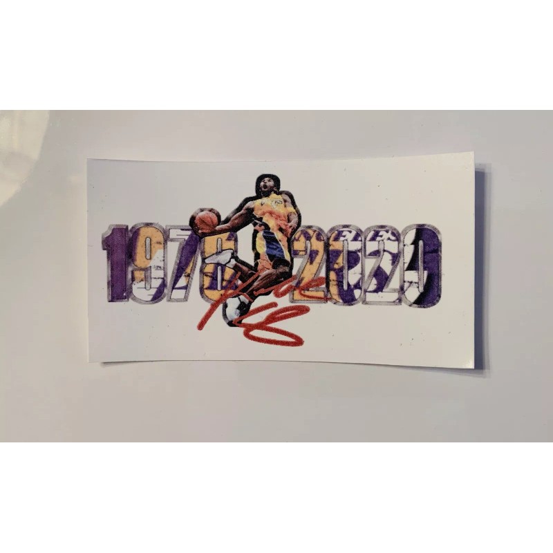 CUSTOM 3” KOBE BRYANT LAKERS STICKER DECAL