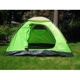 Zaltana 3person Dome Tent with 2Pcs Air Bed, DC air Pump