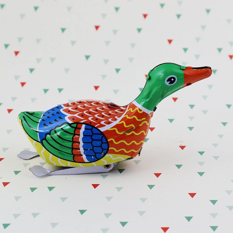 Freak Scene Tin duck replica tin duck animal made of